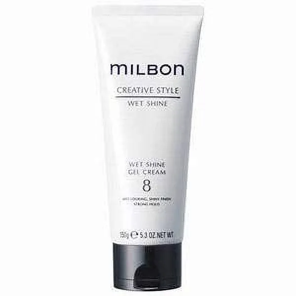 MILBON CREATIVE STYLE WET SHINE GEL CREAM #8 / 5.3 Oz